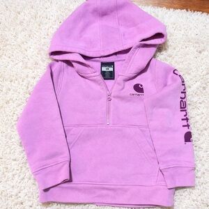 Baby Girl Purple Carhartt Hoodie 18 Months